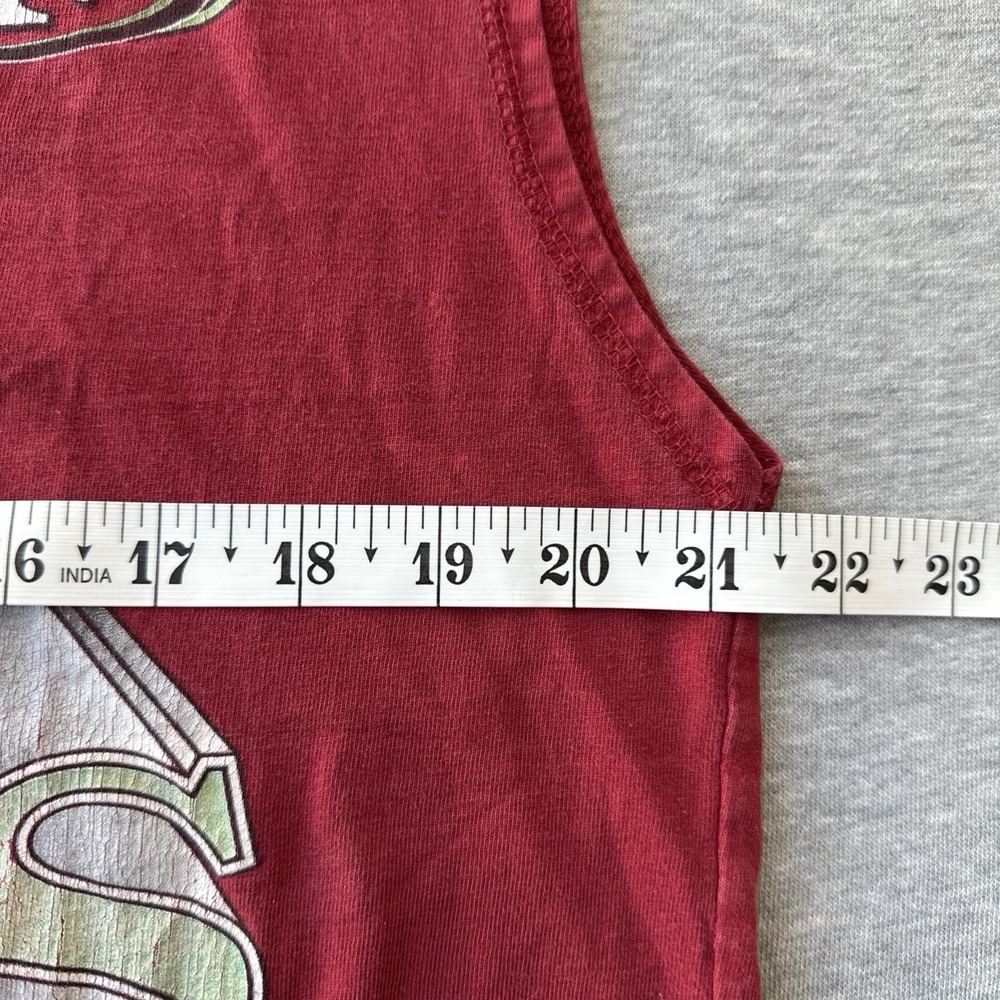49ers San Francisco Tank Top The Edge Size L Red - Picture 7 of 10